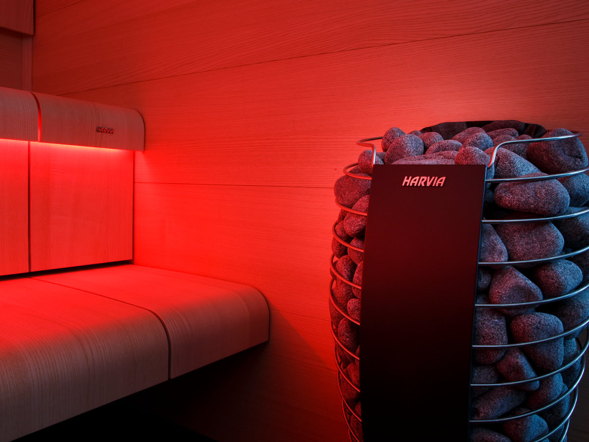 Harvia Spirit SP60E Electric Sauna Heater Package-Sauna Heater-Harvia-240V/1PH (Home Use)-Standard Xenio CX30-