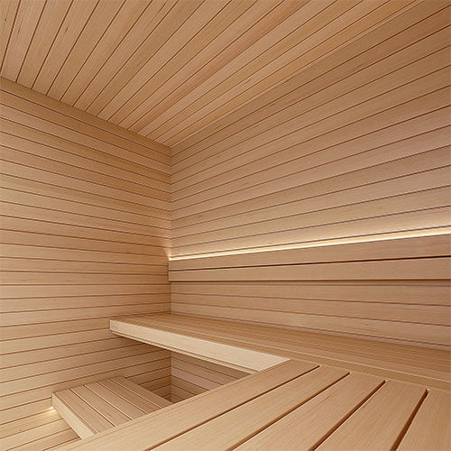 
Hemlock Sauna Wood VG S4SEE Bench Material 1x4" | WOOD718