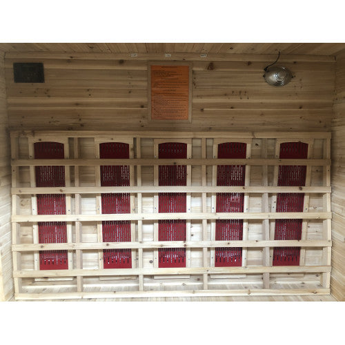 Sunray Cayenne 4-Person Outdoor Sauna with Ceramic Heaters-Sauna-Sunray-Nordica Sauna