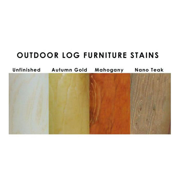 Dundalk Old Fashion Log Swing-Outdoor Furniture-Dundalk Leisurecraft-Nordica Sauna