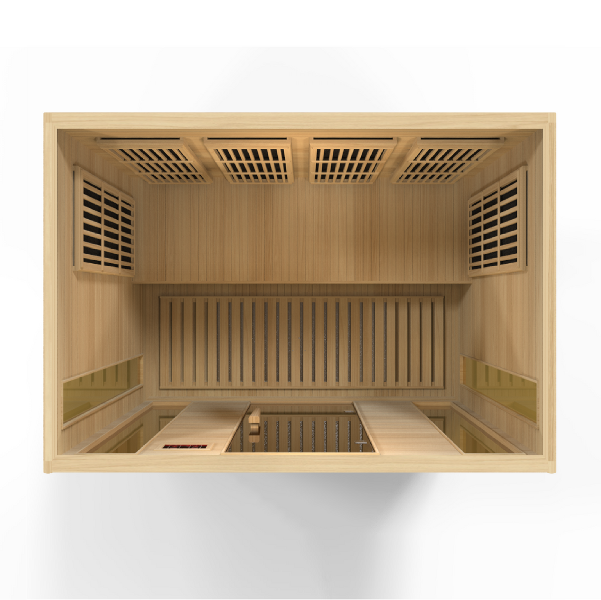 Golden Designs Maxxus 4-Person FAR Infrared Sauna - Low EMF | MX-K406-01