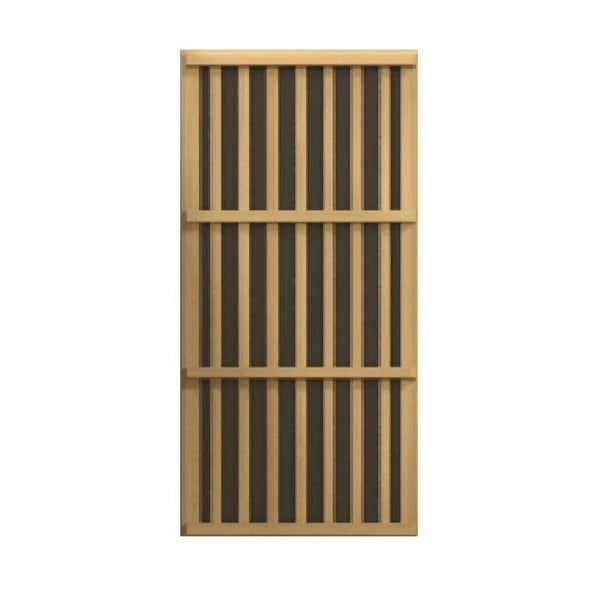 Golden Designs Maxxus Avignon 3-Person Corner Near Zero EMF FAR Infrared Sauna with Canadian Red Cedar | MX-K356-01-ZF CED