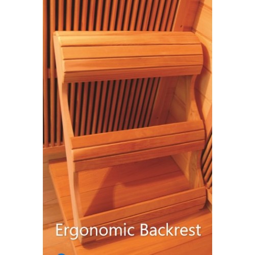 Sunray Sierra 2-Person Cedar Sauna with Carbon Heaters-Sauna-Sunray-Nordica Sauna