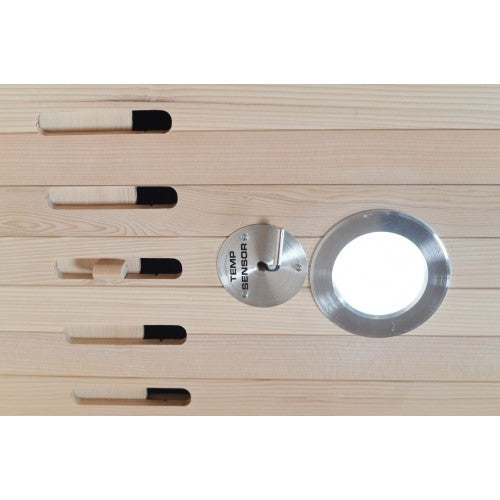 Sunray Cayenne 4-Person Outdoor Sauna with Ceramic Heaters-Sauna-Sunray-Nordica Sauna