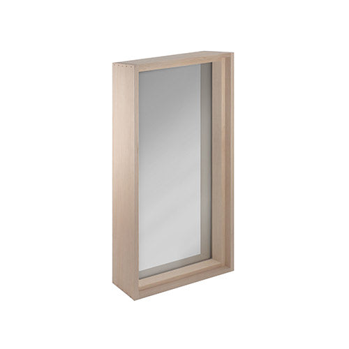 
ProSaunas Hemlock Tempered Gray Sauna Window 16" x 30"