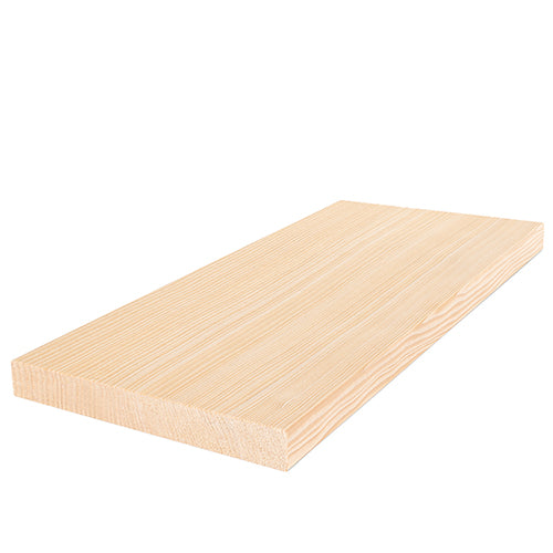 
Hemlock Sauna Wood VG S4SEE Bench Material 1x6" | WOOD736