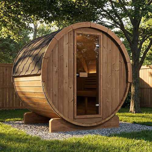 SaunaLife Model E7 Sauna Barrel | ERGO Series
