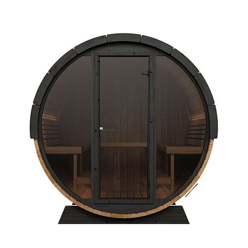 SaunaLife Model EE8G 6-Person ERGO Series Sauna Barrel