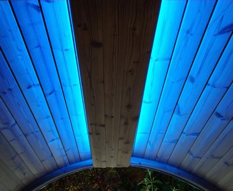
SaunaLife Color LED Lighting for SaunaLife ERGO Series Barrel Sauna-Sauna Accessories-SaunaKits.com