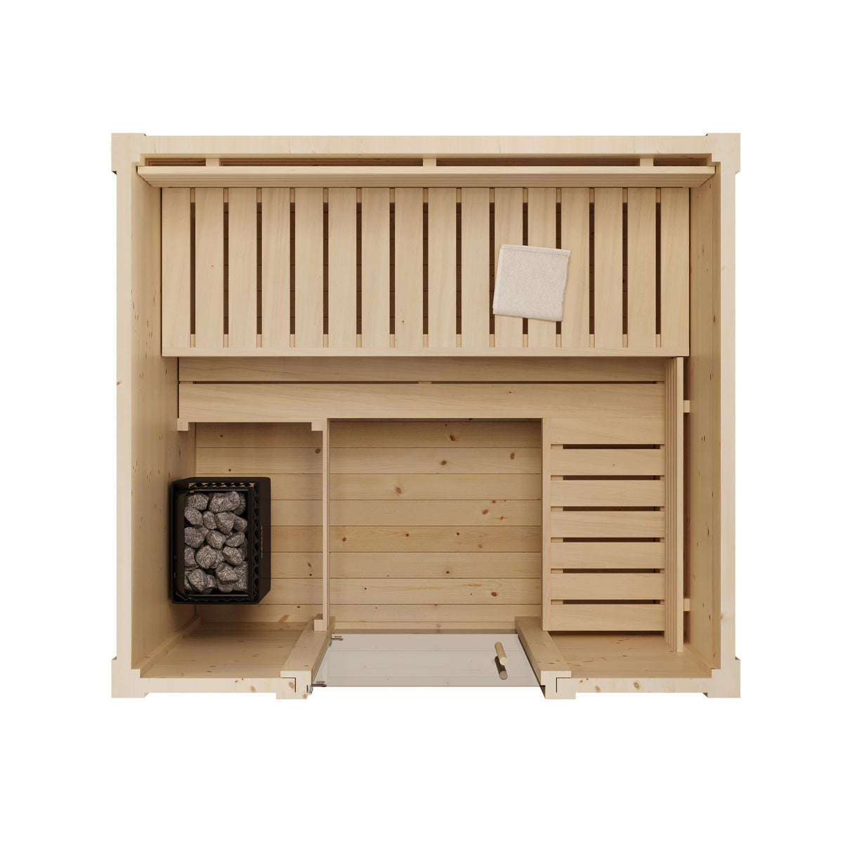 
SaunaLife Model G2 Garden-Series Outdoor Home Sauna DIY Kit