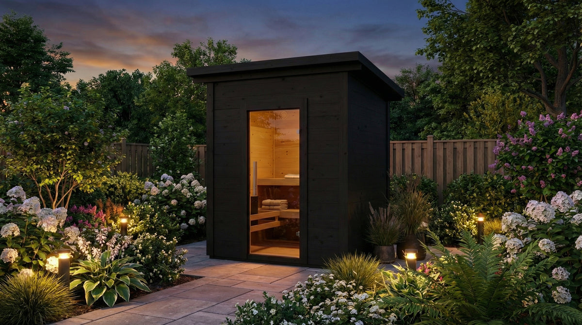 
SaunaLife Model G2 Garden-Series Outdoor Home Sauna DIY Kit