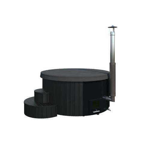 SaunaLife Wood-Fired Hot Tub Model S4 | Soak Series-Hot Tub-SaunaLife-Nordica Sauna