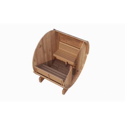SaunaLife Model E6 Sauna Barrel | ERGO Series-Sauna-SaunaLife-Nordica Sauna