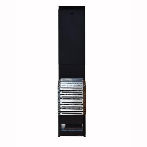 Saunum Air 7 Sauna Heater - Air Series, 6.4kW Sauna Heater w/ Climate Equalizer-Sauna Heater-Saunum-Nordic Black-Nordica Sauna