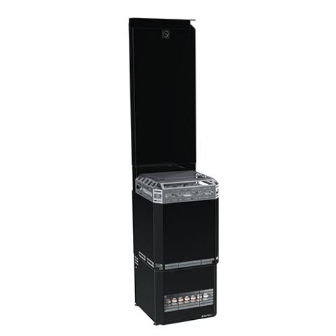 Saunum AIR L 15 Sauna Heater Air Series, 15.2kW Sauna Heater with Climate Equalizer, Black-Sauna Heater-Saunum-Nordica Sauna
