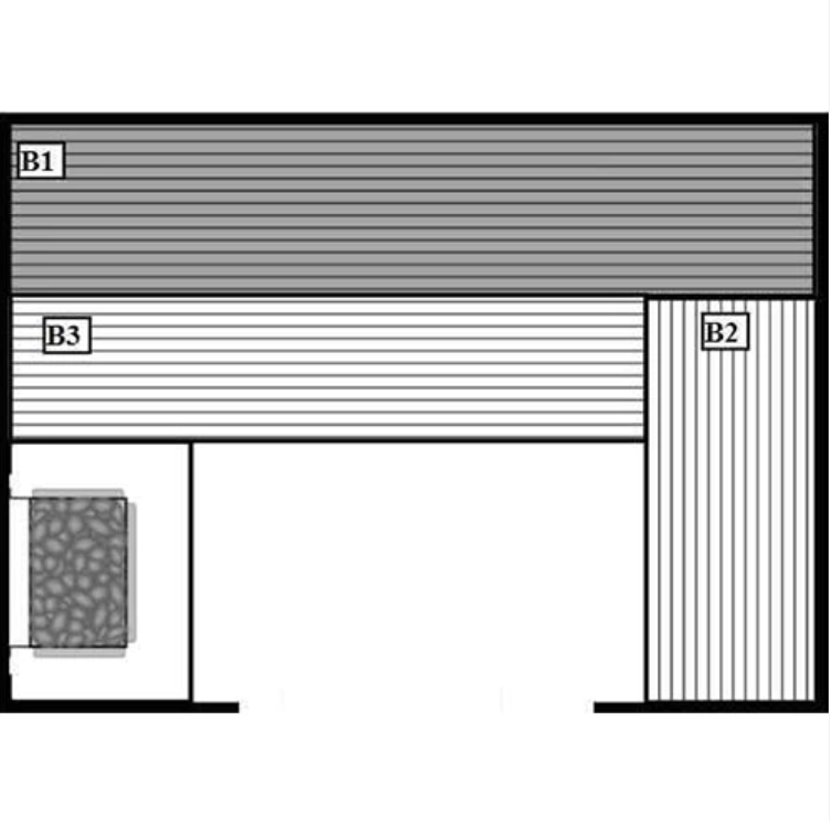 Scandia Electric Ultra DIY PreCut Sauna Kit 48" x 84" x 84"-Sauna Accessories-Scandia-Nordica Sauna