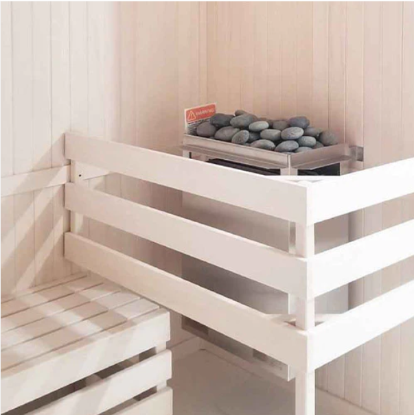 Scandia Electric Ultra Hand Finished Pre-Cut Sauna Room Kits - 48" x 84" x 84"-Sauna Accessories-Scandia-Nordica Sauna