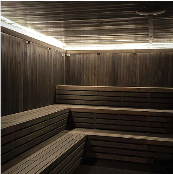 Scandia Electric Ultra Hand Finished Pre-Cut Sauna Room Kits - 48" x 84" x 84"-Sauna Accessories-Scandia-Nordica Sauna