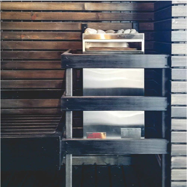 Scandia Electric Ultra Hand Finished Pre-Cut Sauna Room Kits - 48" x 84" x 84"-Sauna Accessories-Scandia-Nordica Sauna