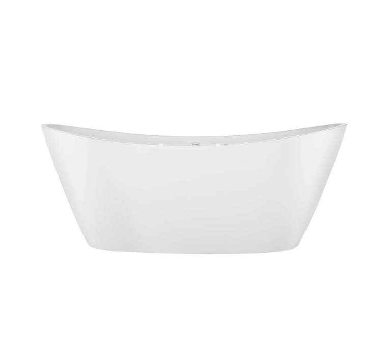 Empava 59 in. Freestanding Soaking Bathtub with LED | EMPV-59FT1518LED-Feestanding bathtub-Empava-Nordica Sauna