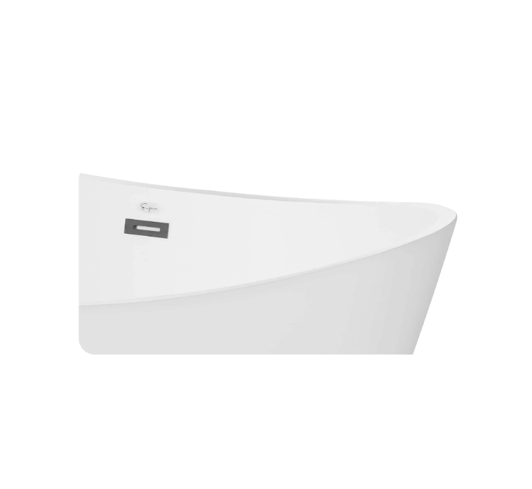Empava 59 in. Freestanding Soaking Bathtub with LED | EMPV-59FT1518LED-Feestanding bathtub-Empava-Nordica Sauna