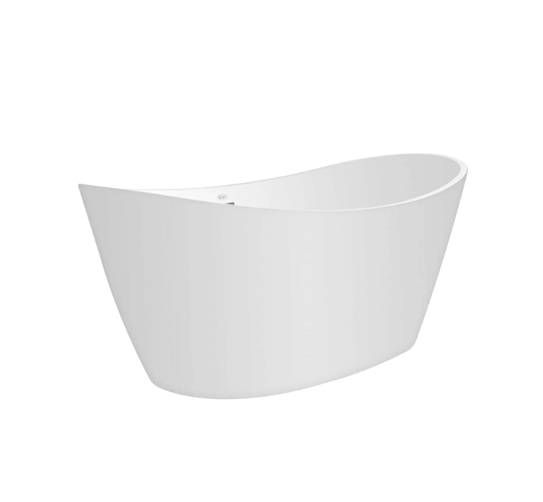 Empava 59 in. Freestanding Soaking Bathtub | EMPV-59FT1518-Feestanding bathtub-Empava-Nordica Sauna