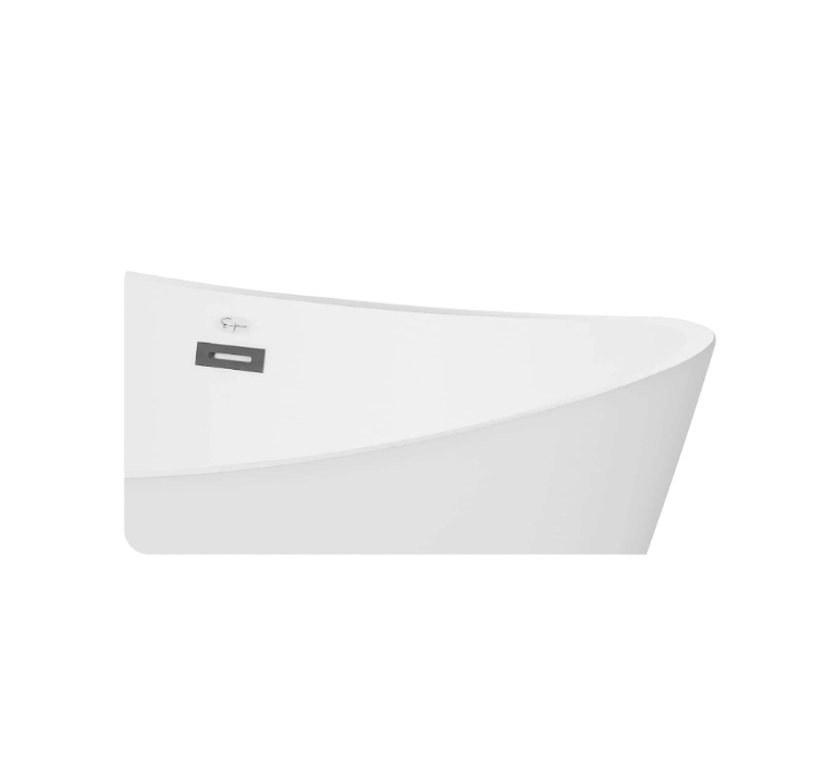 Empava 59 in. Freestanding Soaking Bathtub | EMPV-59FT1518-Feestanding bathtub-Empava-Nordica Sauna