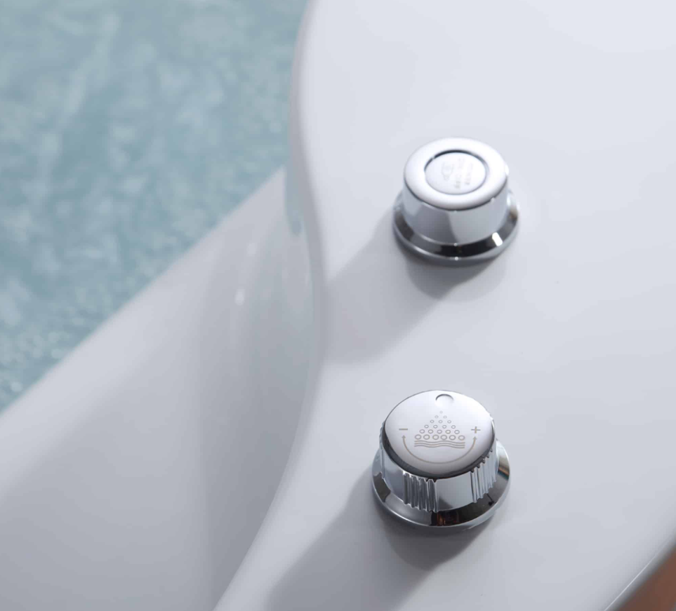 Empava 59 in. Round Whirlpool Bathtub | EMPV-59JT005-massage bathtub-Empava-Nordica Sauna