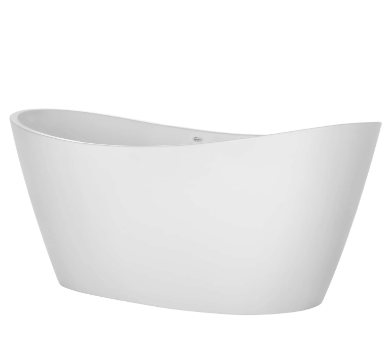 Empava 67 in. Freestanding Soaking Bathtub with LED | EMPV-67FT1518LED-Feestanding bathtub-Empava-Nordica Sauna
