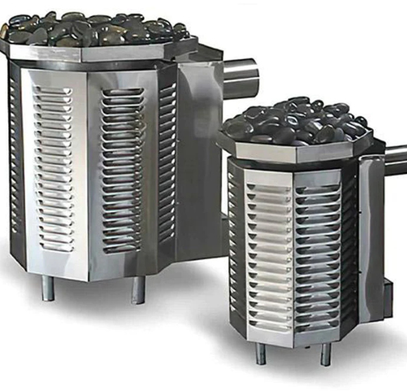 Scandia 80K BTU Gas Sauna Heater-Gas Sauna Heater-Scandia-Natural Gas-Standing Pilot- Horizontal-Nordica Sauna