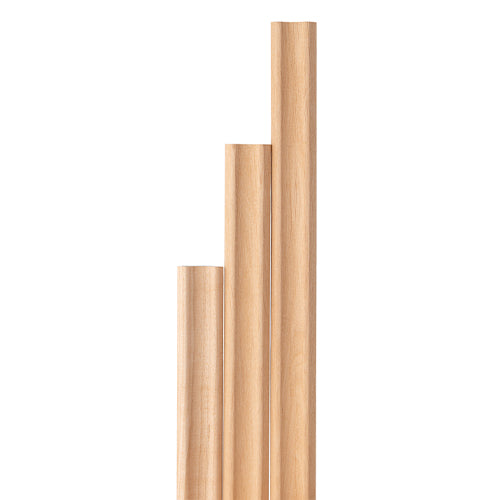 
Alder Sauna Wood SI Inside Corner Trim 1x2" | WOOD679