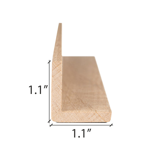 
Alder Sauna Wood VA Outside Corner Trim 2x2" | WOOD681
