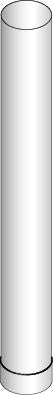 Harvia WZ11550 Smoke Pipe-Sauna Heater Accessories-Harvia-