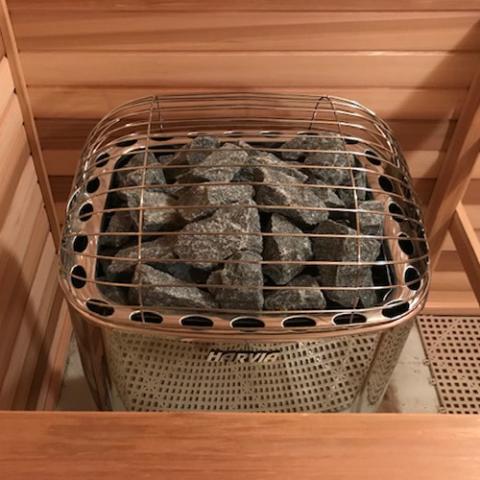 Harvia Club K15G Electric Sauna Heater Package-Sauna Heater-Harvia-240V/1PH (Home Use)-Standard Xenio CX45-