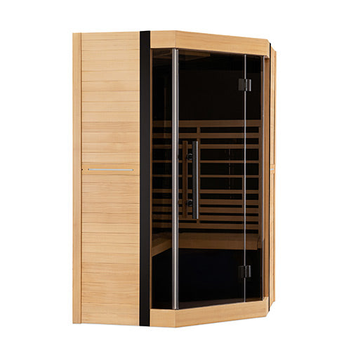 FINSAUNA Radia IR 300C 2-Person Full Spectrum Indoor Infrared Sauna