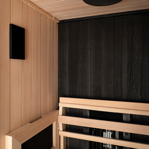 FINSAUNA Radia IR 300C 2-Person Full Spectrum Indoor Infrared Sauna