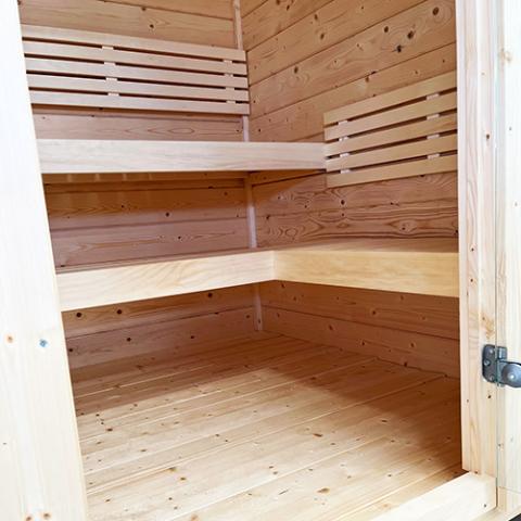 SaunaLife Model G2 Garden-Series Outdoor Home Sauna DIY Kit with LED Light System-Sauna-SaunaLife-Nordica Sauna