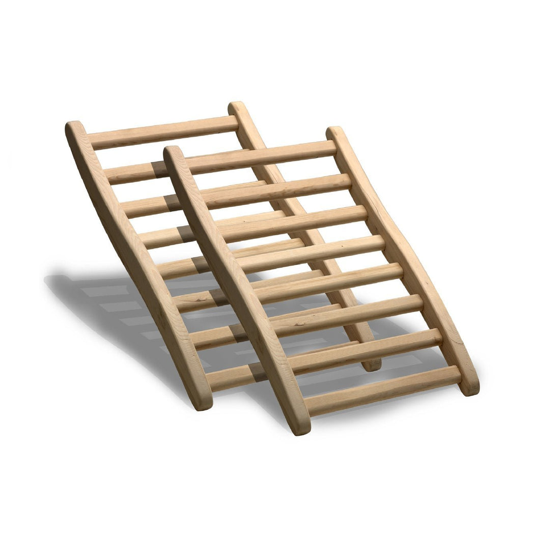 Golden Designs 2-Person Ergonomic Sauna Back Rest in Hemlock Wood-Sauna Accessories-Golden Designs-Nordica Sauna