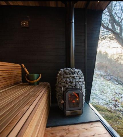 HUUM HIVE Wood Series LS 17.0kW Wood-Fired Sauna Heater Package-Sauna Heater-HUUM-Nordica Sauna