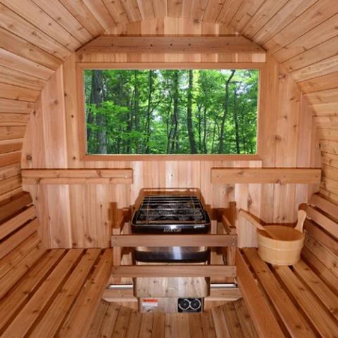 Harvia KIP80B 8kW Electric Sauna Heater with Built-In Controls-Sauna Heater-Harvia-