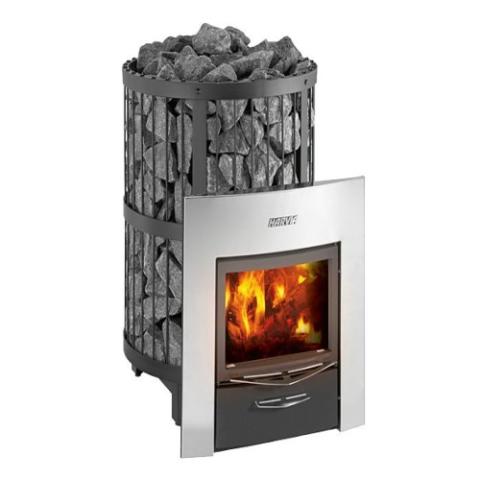 Harvia Legend 240 Duo 21kW Wood Burning Sauna Stove Package-Sauna Heater-Harvia-Stainless Steel-