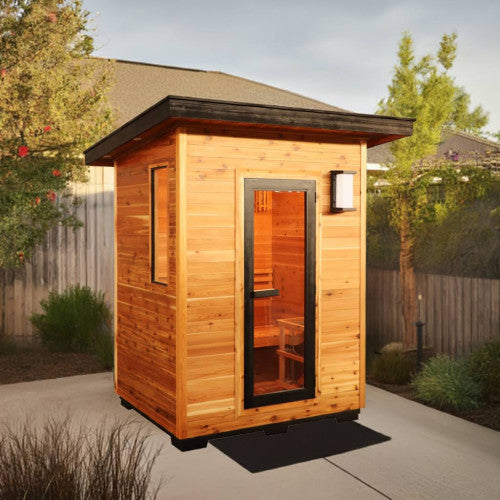 Sunray Seneca 3-Person Contemporary Outdoor Sauna
