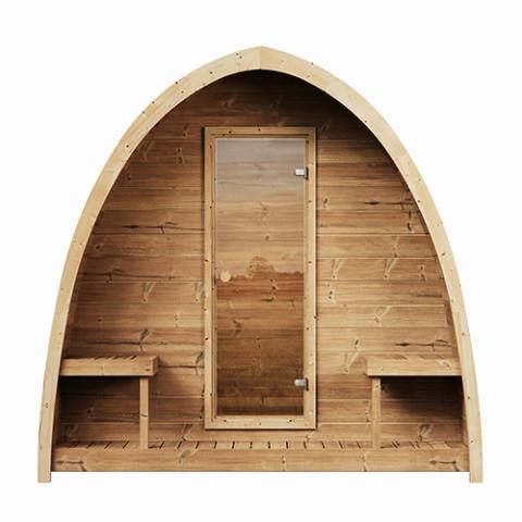 SaunaLife Model G3 Outdoor Home Sauna Kit Garden Series-Sauna-SaunaLife-Nordica Sauna