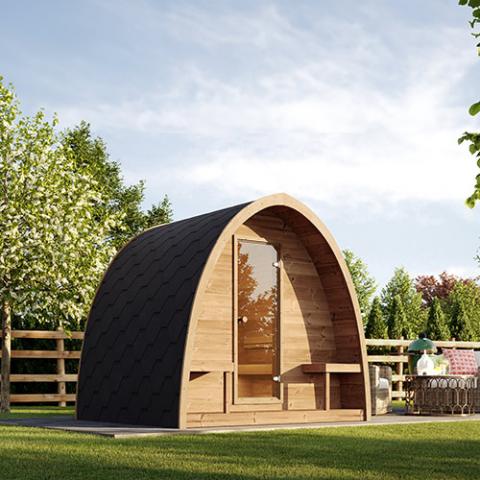 SaunaLife Model G3 Outdoor Home Sauna Kit Garden Series-Sauna-SaunaLife-Nordica Sauna