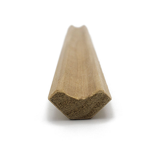 
Thermo-Aspen Sauna Wood SI Inside Corner Trim 1x2" | WOOD683