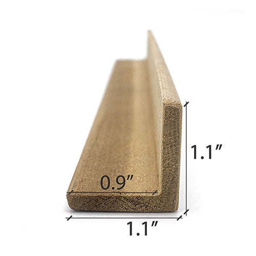 
Thermo-Aspen Sauna Wood VA Outside Corner Trim 2x2" | WOOD685