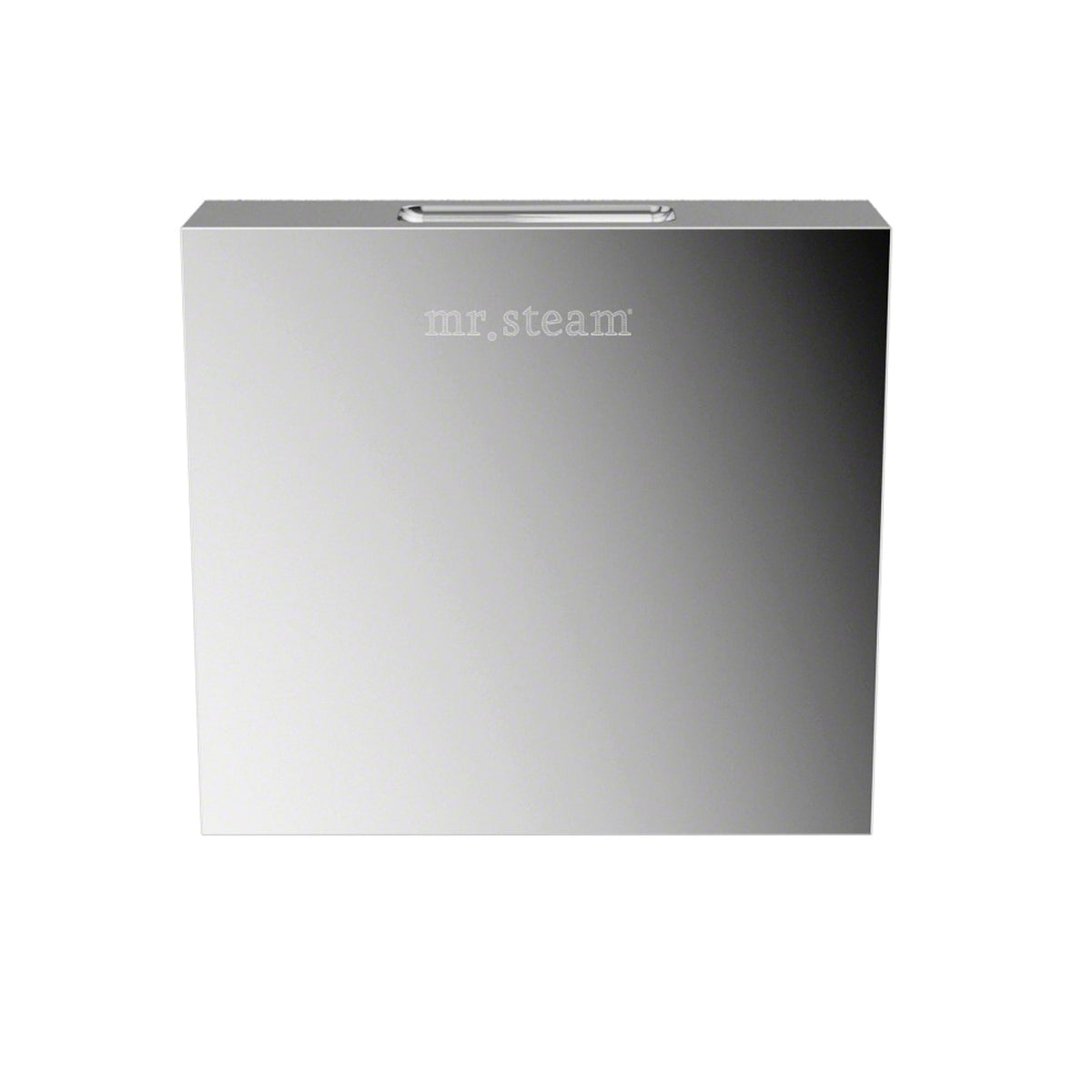 Mr. Steam Aroma Designer Square 3 in. Steam Head-Steam Head-Mr. Steam-Polished Chrome-Nordica Sauna