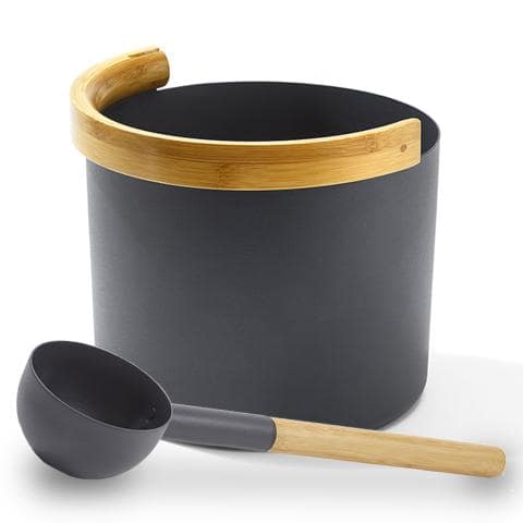 Kolo Sauna Set 2-Sauna Accessories-KOLO-Black-Nordica Sauna