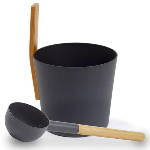 Kolo Sauna Set 3-Sauna Accessories-KOLO-Black-Nordica Sauna