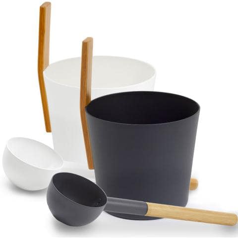 Kolo Sauna Set 3-Sauna Accessories-KOLO-Black-Nordica Sauna
